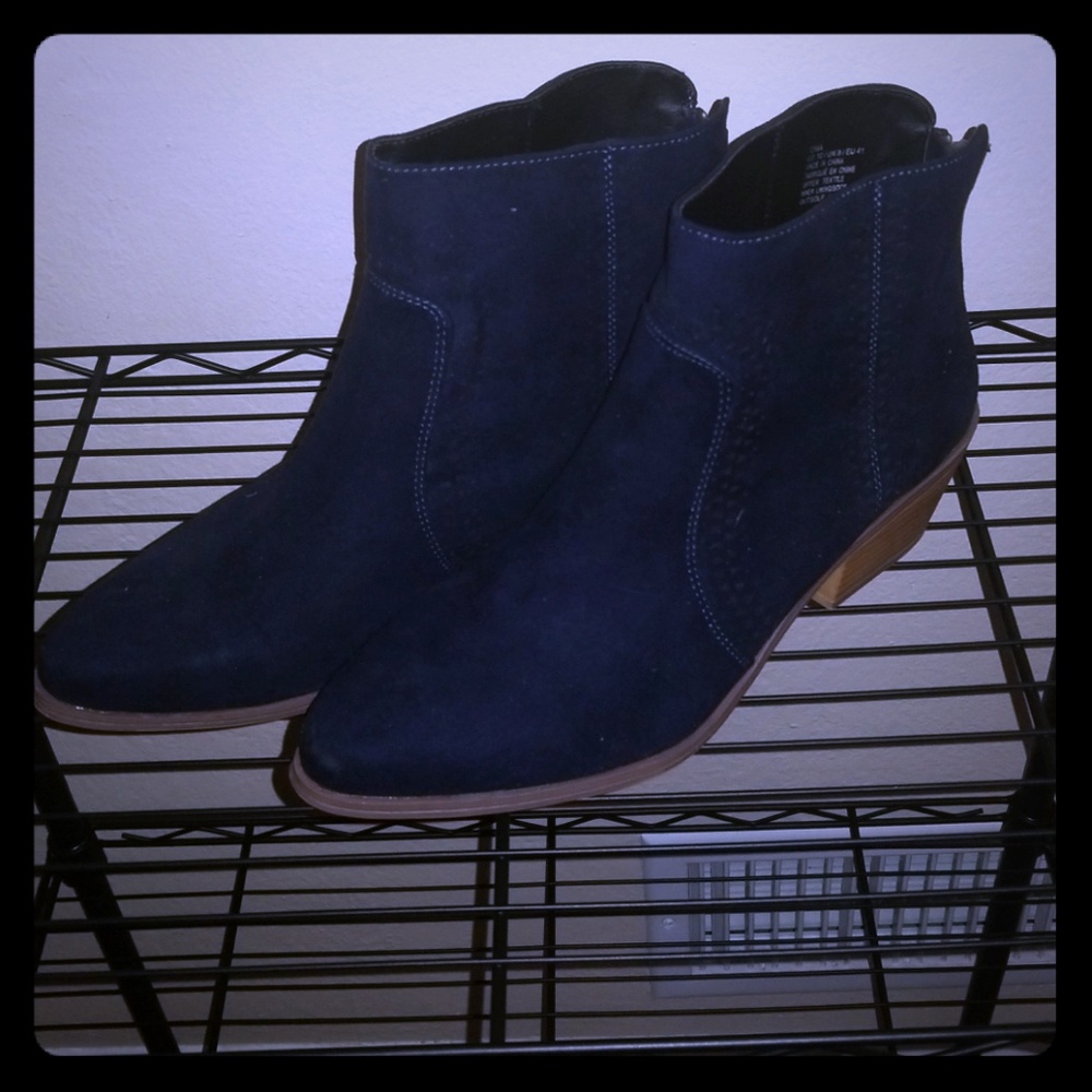 Blue Booties